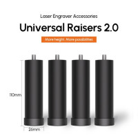 Підйомники AlgoLaser ALRS2.0 110 мм для гравірувального верстата Alpha/Delta/DIY KIT - 4 шт.