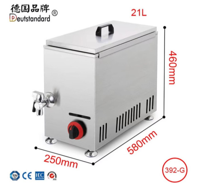 Фритюрниця комерційна ITOP HF 3KW 21л для CORN-DOGa