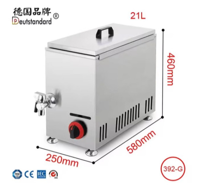 Фритюрниця комерційна ITOP HF 3KW 21л для CORN-DOGa