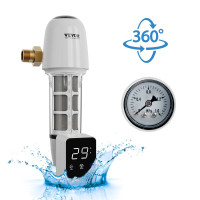 Мікронний осадовий фільтр для свердловини VEVOR Spin Down Filter BSK-T4-F3-G, 40 , 1" GM + 1 1/4" GM