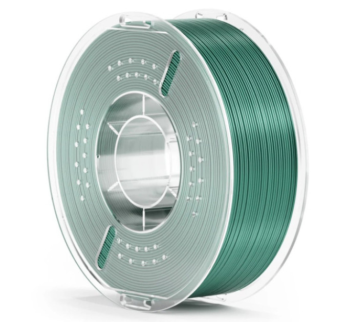 Філамент ELEGOO PLA Metallic Green 1.75mm, екологічна паперова котушка, 1kg (50.203.0743)