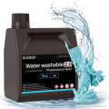 Фотополімерна смола для 3D принтера ELEGOO Water Washable Resin V2.0 2000G Blue