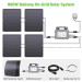 Комплект LIONSHEE LS-PV800Mi 800 Вт, 4 панелі × 200 Вт + мікроінвертор 800 Вт, ККД 23,5%