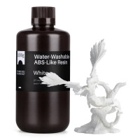 Фотополімерна смола для 3D принтера ELEGOO Water Washable ABS-Like Resin 1000G White