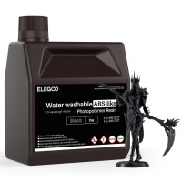 Фотополімерна смола для 3D принтера ELEGOO Water Washable ABS-Like Resin 2000G Black