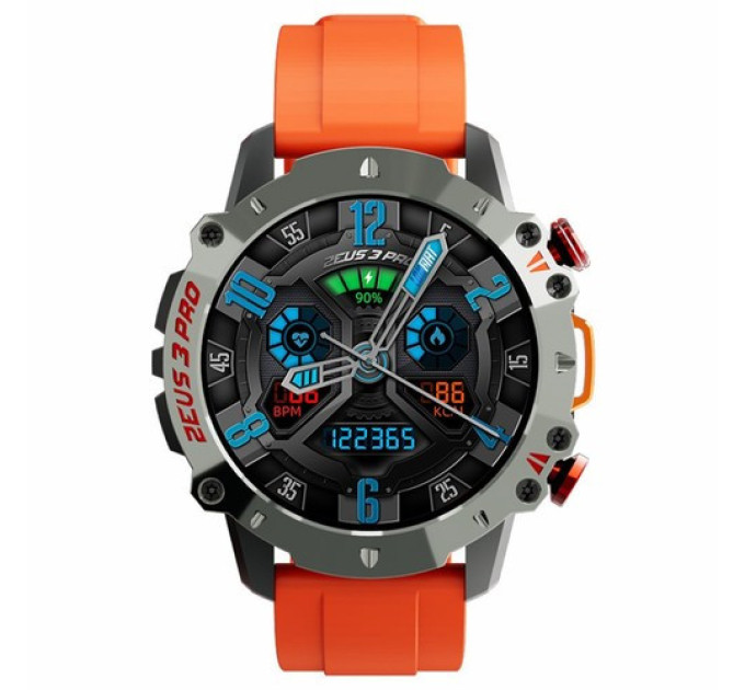 Смарт-годинник LOKMAT ZEUS 3 Pro помаранчевий