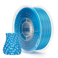 Філамент ELEGOO PLA Silk Sky Blue 1.75mm, екологічна паперова котушка, 1kg (50.203.0748)