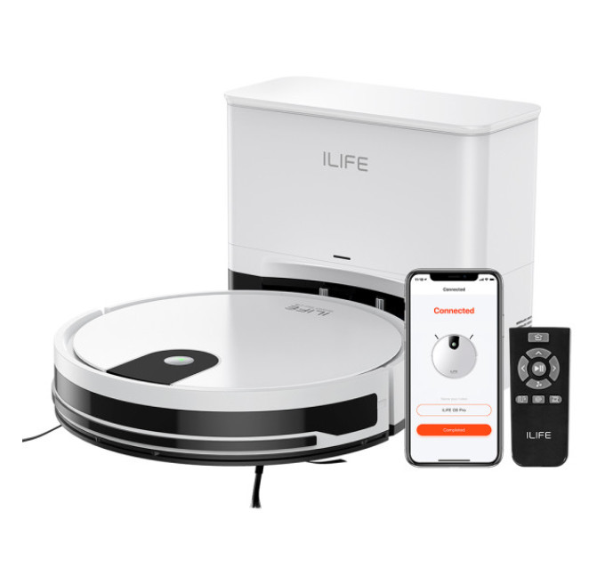 Робот-пилосос ILIFE G9 Pro із самоочисною станцією (оновлений)