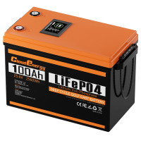 Акумулятор Cloudenergy 24V 100Ah LiFePO4 Резервне живлення