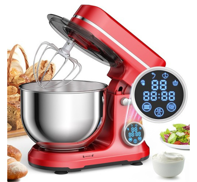 Кухонний міксер BioloMix BM602E об'ємом 5 л, 1200 Вт, 11-швидкісний двигун