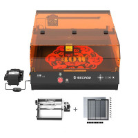 Лазер Mecpow X4 Pro 40 Вт FDA класу 1 + роторний ролик + лазерна платформа