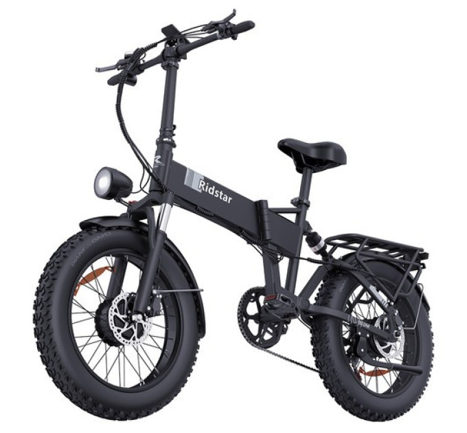Електричний велосипед Ridstar H20 Pro, двигун 1000 Вт*2, акумулятор 48 В 23 Аг