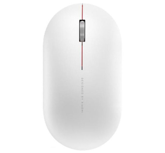 Бездротова миша Xiaomi 2 Mute Portable Ultra-thin 2.4G Wireless 1000DPI For PC Laptop - White