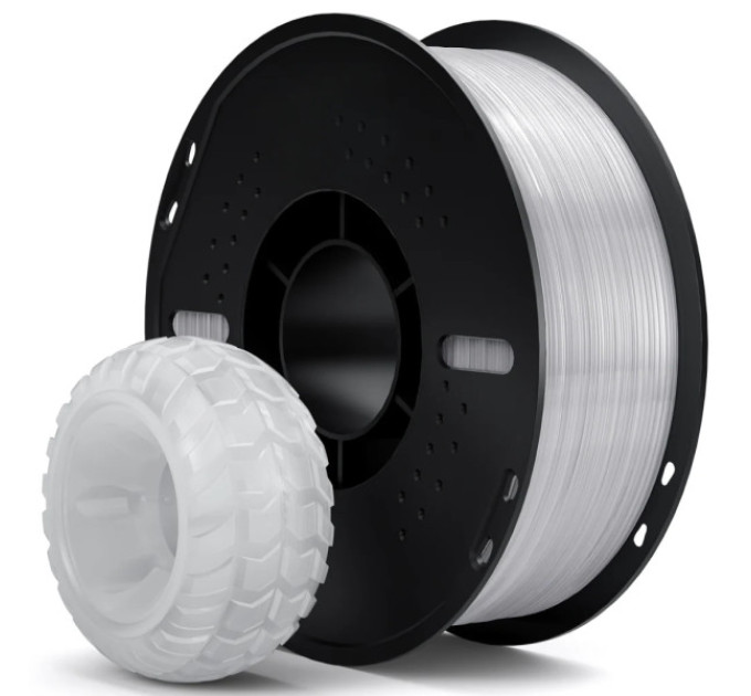 Філамент ELEGOO TPU95A Translucent 1KG 1.75mm, 1kg (50.203.0569)