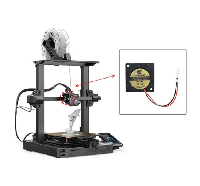 Вентилятор FYSETC 3010 для Creality Ender-3 серії S1