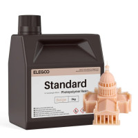 Фотополімерна смола для 3D принтера ELEGOO Standard Resin 2000G Beige