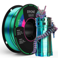  Триколірний  PLA-філамент ERYONE 1 кг - червоний + синій + зелений