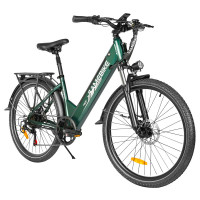 Електричний велосипед SAMEBIKE RS-A01 Pro-T, двигун 500 Вт, акумулятор 36 В 15 Аг - зелений