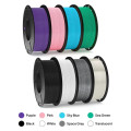 Набір філаментів ELEGOO Black/White/Grey/Transcluent/Blue/Sea Green/Pink/Purple 250x8 (50.203.0509)