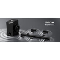 Саундбар Ultimea Nova S80 5.1.2CH + 1 пара * стійки для динаміків Steady 300