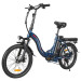 Складаний електровелосипед SAMEBIKE CY20, двигун 350 Вт, акумулятор 36 В 12 Аг - синій