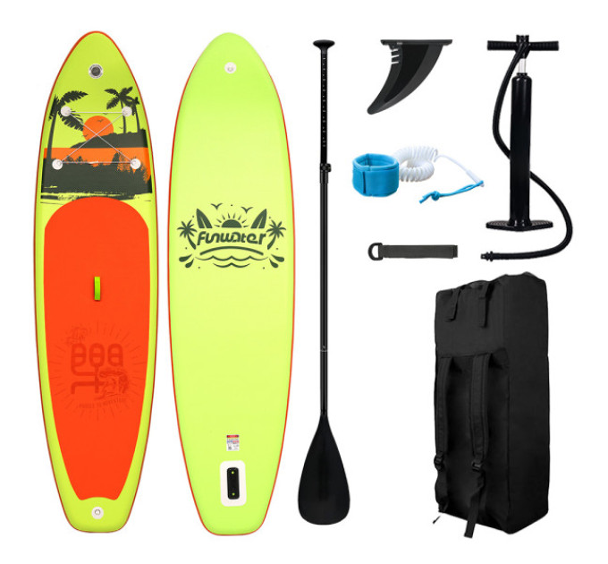 Дошка для веслування стоячи FunWater SUPFW27B 335*84*15 см