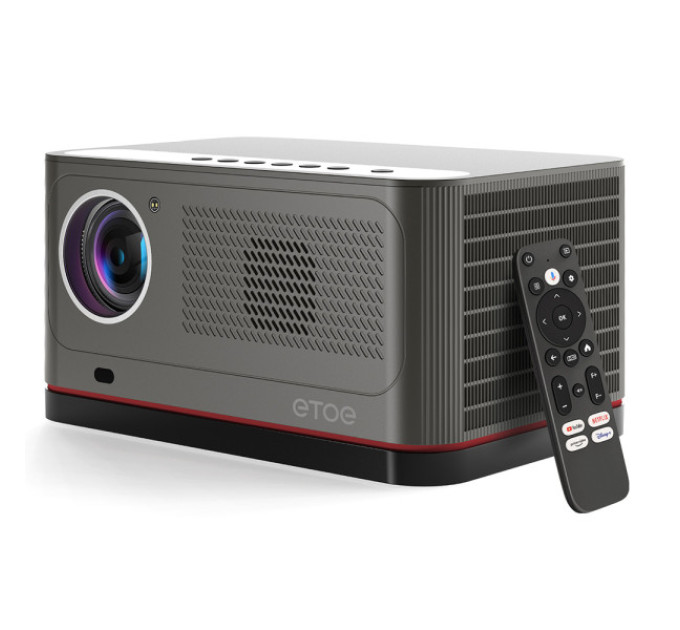 Проектор ETOE Whale Pro 1500 ANSI, рідна роздільна здатність 1080P