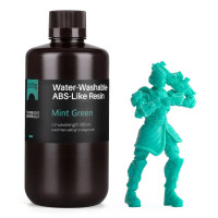 Фотополімерна смола для 3D принтера ELEGOO Water Washable ABS-Like Resin 1000G Mint Green