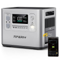 Зарядна станція AFERIY P210 2400W, 2048Wh LiFePO4 Battery, 13 Outputs Срібна