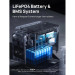 Зарядна станція AFERIY P210 2400W, 2048Wh LiFePO4 Battery, 13 Outputs Срібна