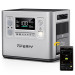 Зарядна станція AFERIY P210 2400W, 2048Wh LiFePO4 Battery, 13 Outputs Срібна