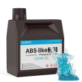 Фотополімерна смола для 3D принтера ELEGOO ABS-Like 3.0 resin 2000G Clear Blue