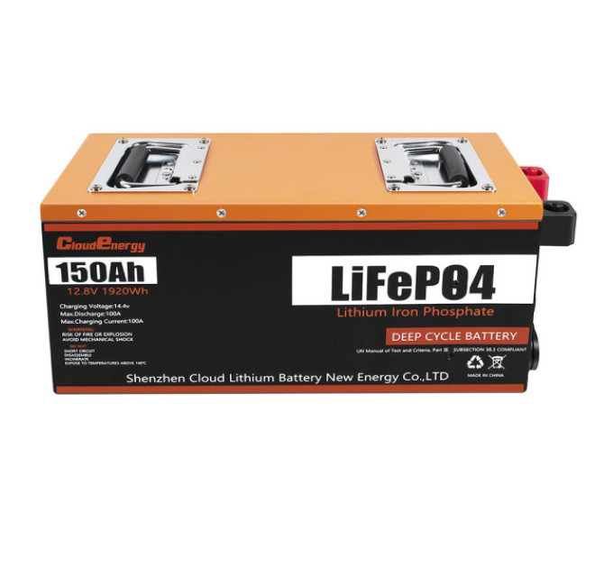 Акумулятор Cloudenergy 12V 150Ah LiFePO4