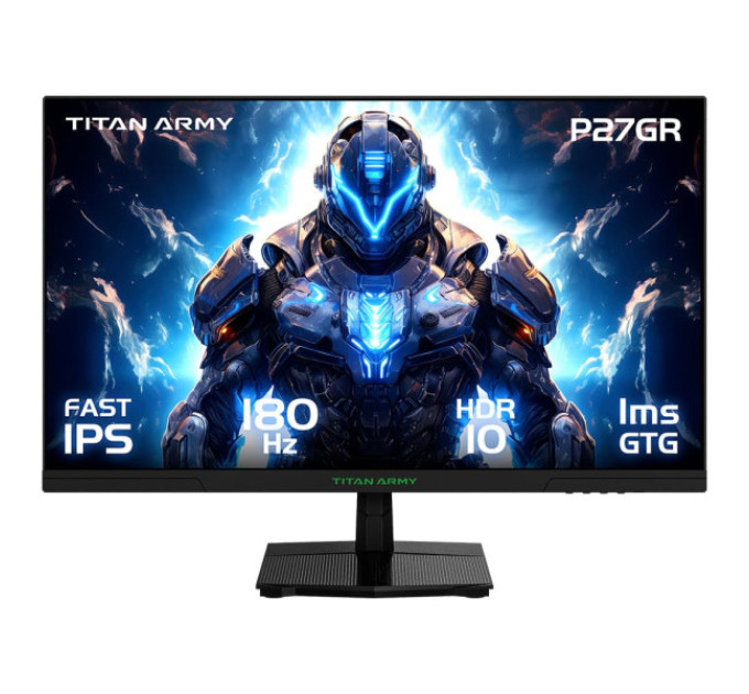 TITAN ARMY P27GR Швидкий ігровий монітор IPS QHD 180 Гц
