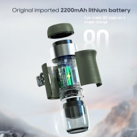 Портативна бездротова кавоварка 3 в 1 HiBREW H4B, тиск 15 бар, батарея 2200 мАг