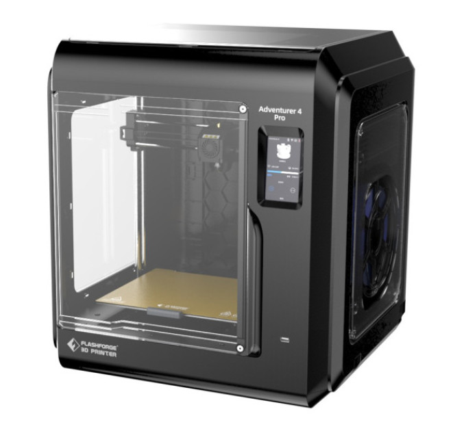 3D-принтер Flashforge Adventurer 4 Pro, швидкість друку 300 мм/с, фільтр HEPA 13, 220*200*250 мм