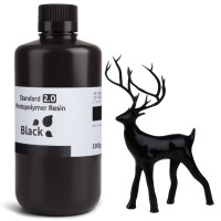 Фотополімерна смола для 3D принтера ELEGOO Standard Resin V2.0 1000G Black