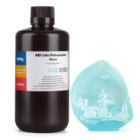 Фотополімерна смола для 3D принтера ELEGOO ABS-Like resin 1000G Clear Blue