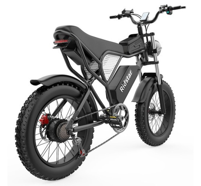 Електричний велосипед Ridstar Q20, безщітковий двигун 1000 Вт, знімний акумулятор 48 В 20 Аг