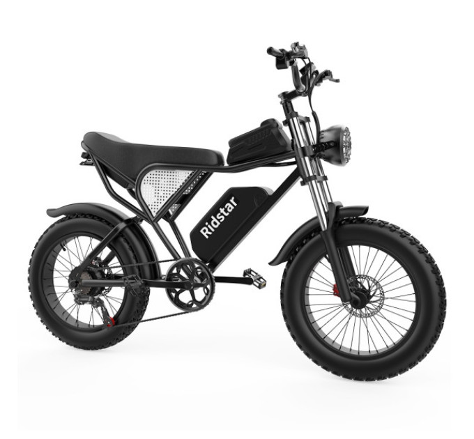 Електричний велосипед Ridstar Q20, безщітковий двигун 1000 Вт, знімний акумулятор 48 В 20 Аг