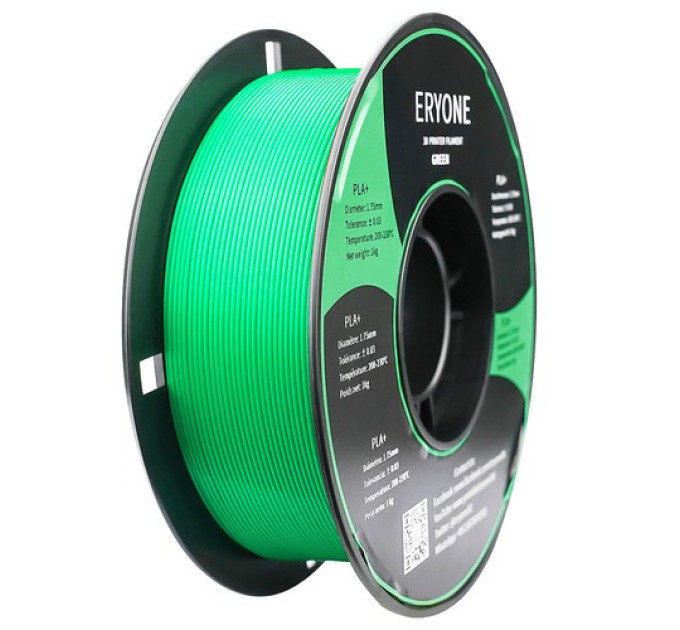Філамент ERYONE PLA+ 1 кг - зелений