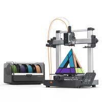 Комбінований 3D-принтер Anycubic Kobra 3 V2 + 4 кг PLA-філаменту райдужного кольору
