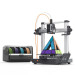 Комбінований 3D-принтер Anycubic Kobra 3 V2 + 4 кг PLA-філаменту райдужного кольору