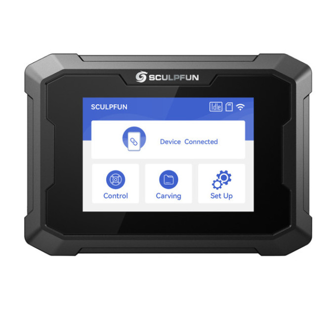 3,5-дюймовий сенсорний екран SCULPFUN TS1 , 480x320P, підключення WiFi,ля всіх SCULPFUN, ATOMSTACK