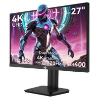 Ігровий монітор TITAN ARMY P2712V, 27-дюймовий швидкий IPS, 3840×2160@160Hz та 1920×1080@320Hz