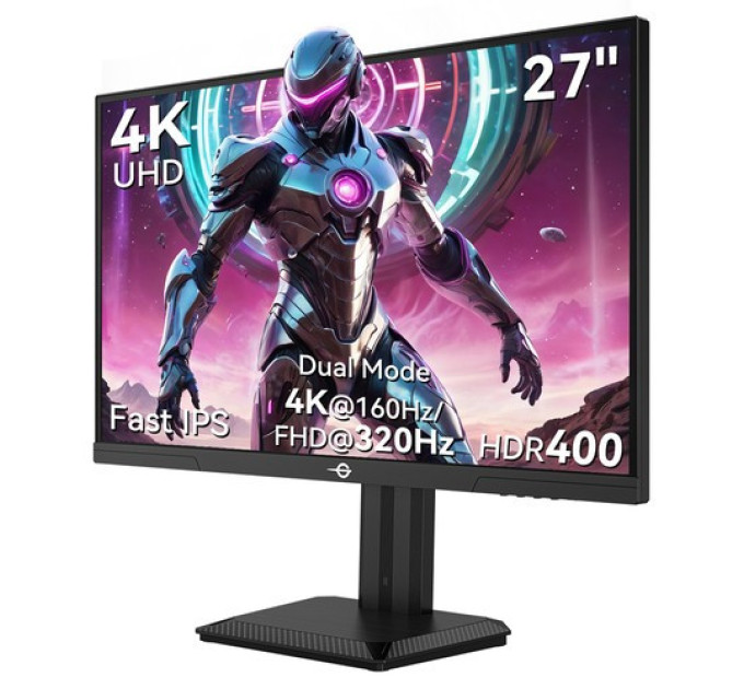 Ігровий монітор TITAN ARMY P2712V, 27-дюймовий швидкий IPS, 3840×2160@160Hz та 1920×1080@320Hz