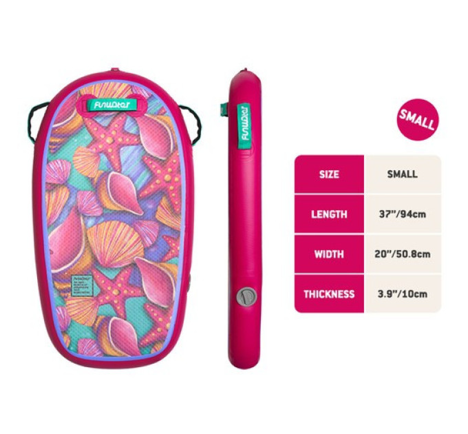 Дошка для бодібордингу FunWater 94*50,8*10 см