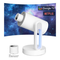 Проектор ETOE Starfish Plus, вбудований Google TV, обертання 140°, рідна роздільна здатність 1080p