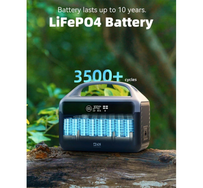Зарядна станція DaranEner NEOZ, акумулятор LiFePO4 потужністю 300 Вт