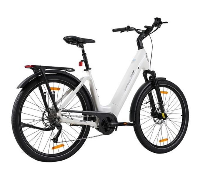 Електричний велосипед TTGO Z5, двигун 250 Вт, акумулятор 36 В 18 Аг - білий